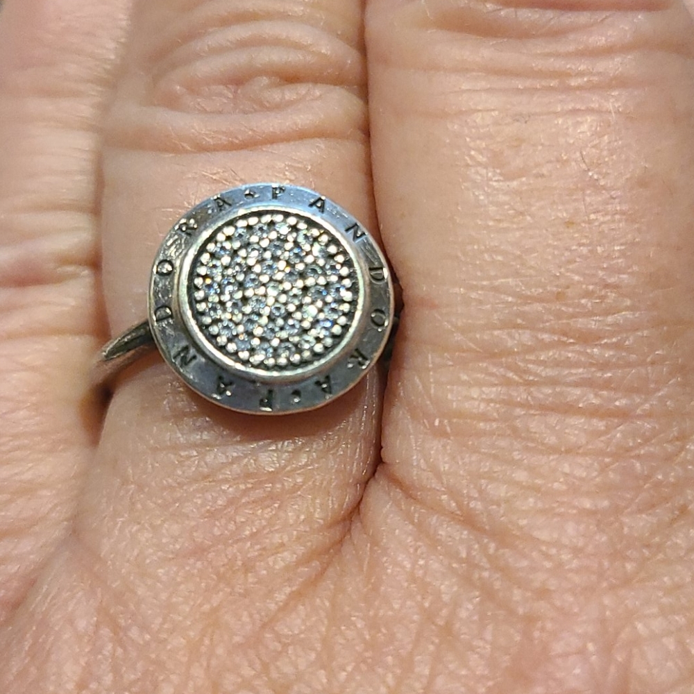 Pandora Sterling Silver Statement Ring - image 3